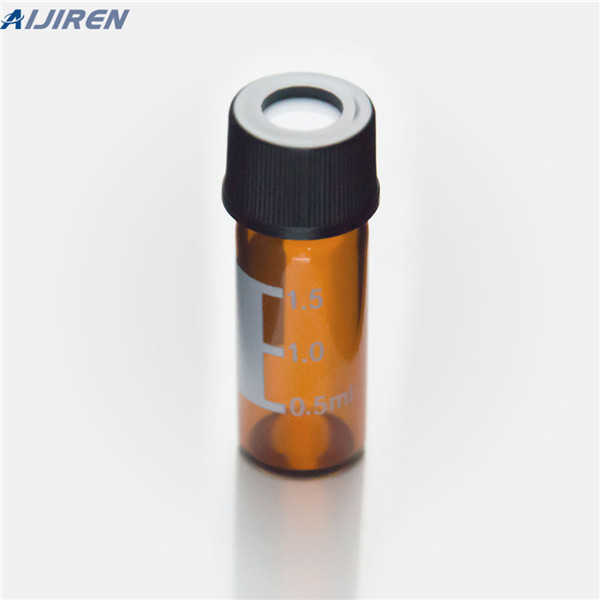 2 ml vials with caps in amber for HPLC and GC manufacturer Waters